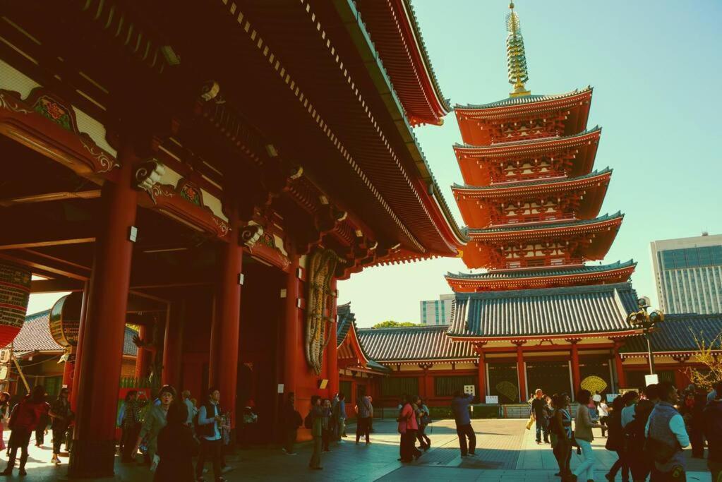 *301 Oshiage Sta 3Mins Walk! Wi-Fi Elevator Apartment Tokyo Ngoại thất bức ảnh