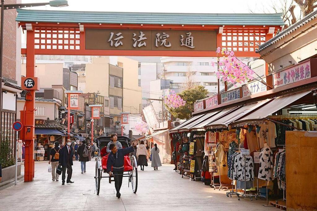 *301 Oshiage Sta 3Mins Walk! Wi-Fi Elevator Apartment Tokyo Ngoại thất bức ảnh
