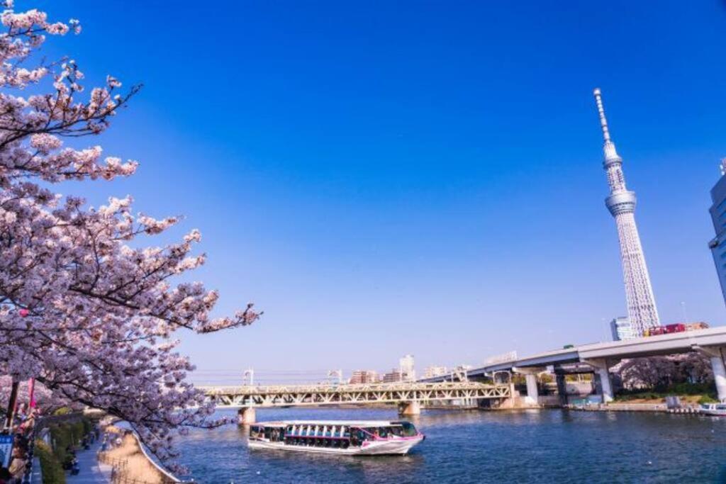 *301 Oshiage Sta 3Mins Walk! Wi-Fi Elevator Apartment Tokyo Ngoại thất bức ảnh