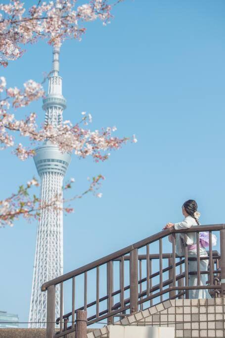 *301 Oshiage Sta 3Mins Walk! Wi-Fi Elevator Apartment Tokyo Ngoại thất bức ảnh